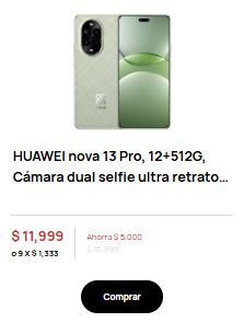 huawei mx descuento estudiantye